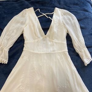 womens white lulus dress